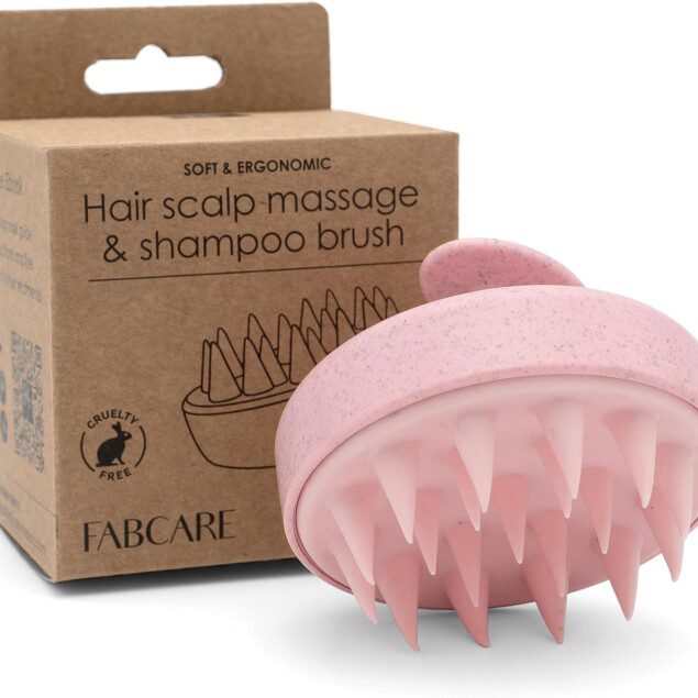 Brosse cuir chevelu en paille de blé : le massage régénérant pour stimuler la pousse des cheveux