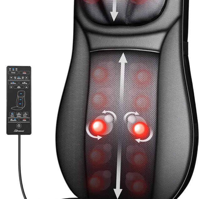 Fauteuil massant shiatsu : confort et détente pour le dos à domicile ou au bureau