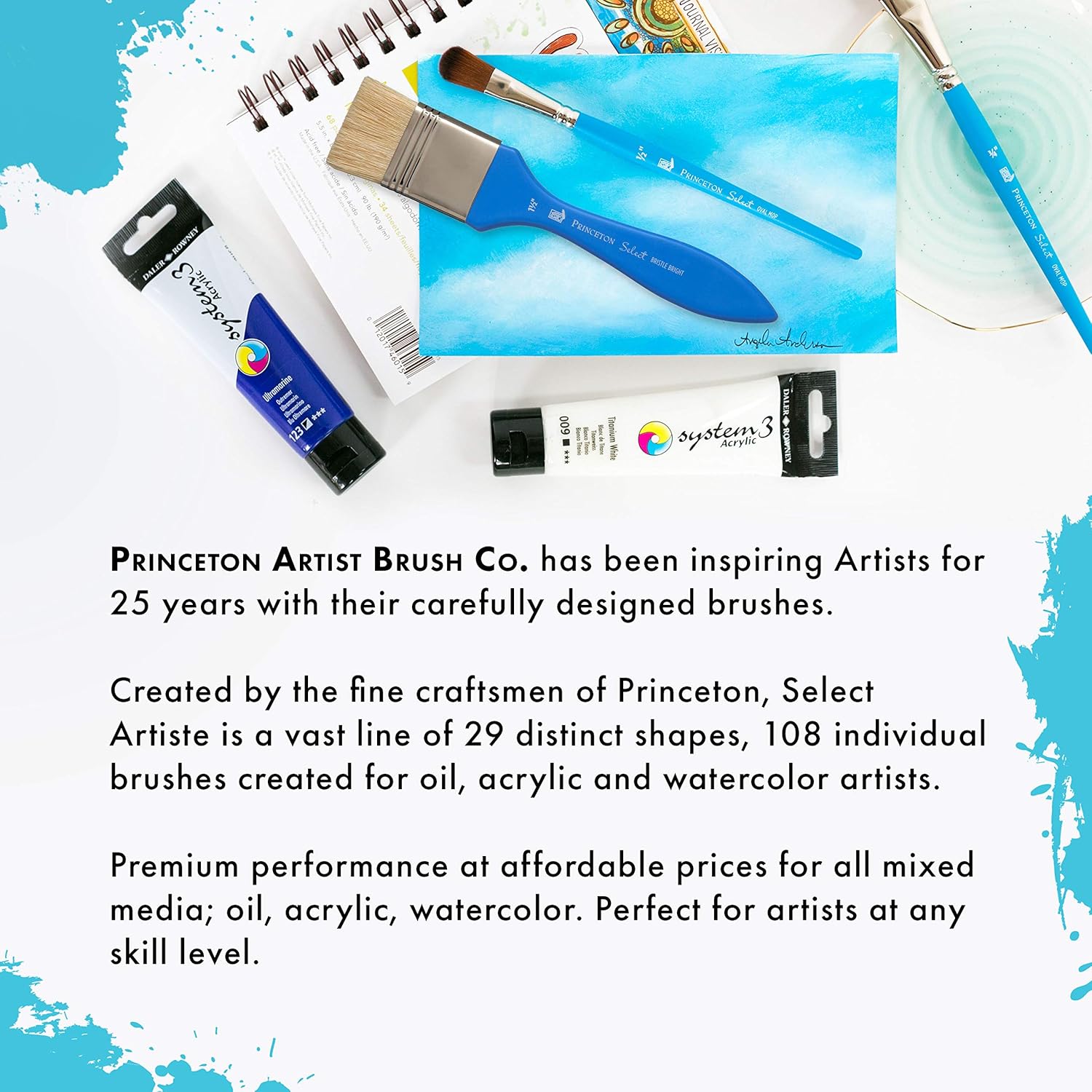 Pinceaux Mixed Media n°10 : le set idéal pour artistes exigeants – Image 7