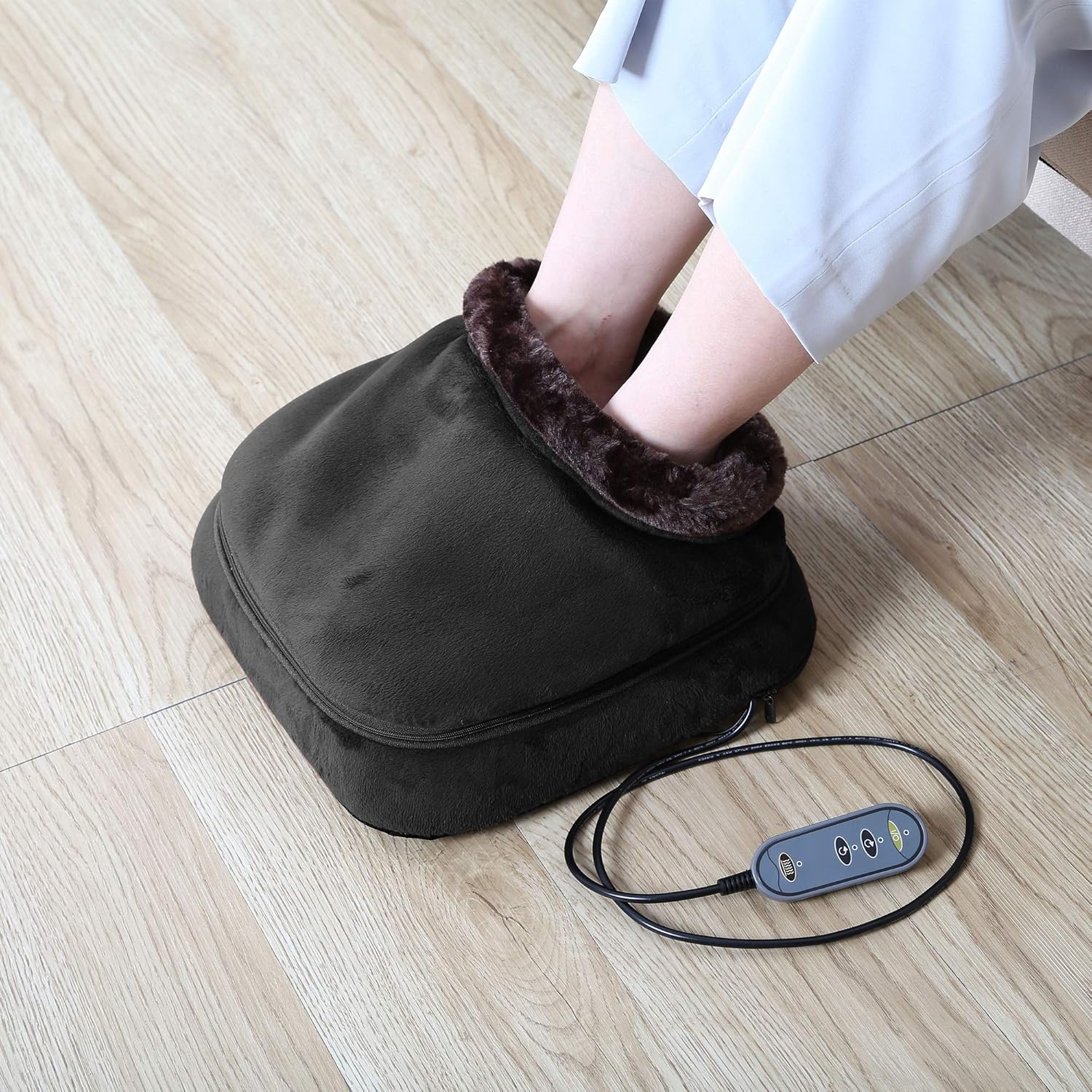 Massage pieds shiatsu chauffant : le cadeau idéal pour homme et maman, soulagement des douleurs et confort ultime à la maison – Image 5
