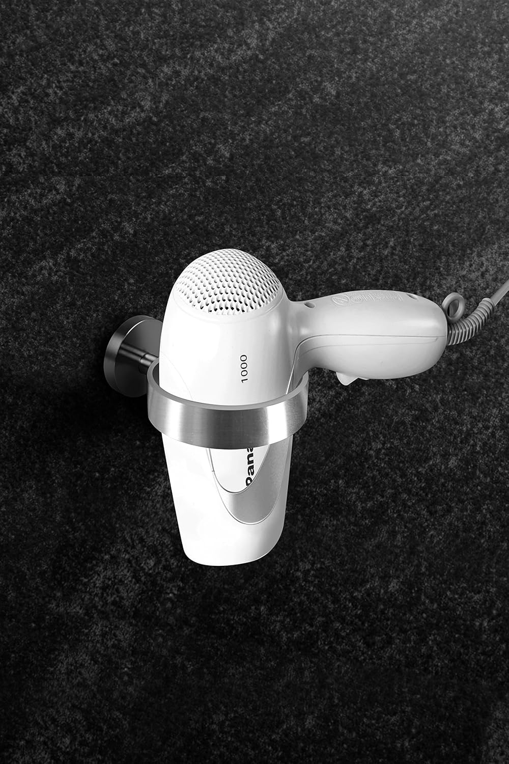 Porte-Sèche-Cheveux En Acier Inoxydable Élégant – Image 4