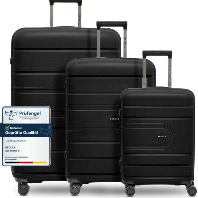 Valise rigide avec roulettes pivotantes : le kofferset idéal pour les voyageurs exigeants