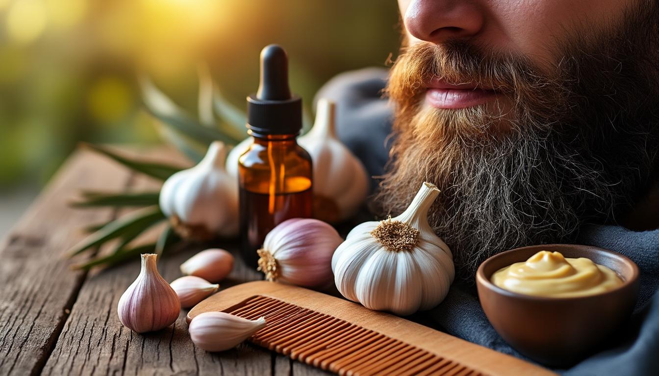 découvrez 5 conseils essentiels pour favoriser une pousse optimale de votre barbe grâce à l'ail, un remède naturel efficace et facile à utiliser.