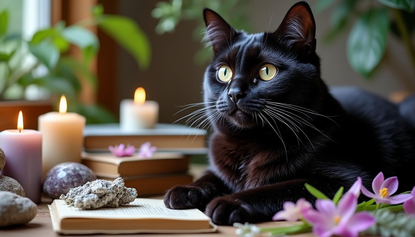 découvrez la signification ésotérique du chat noir : symbole de protection, magie mystérieuse et message spirituel profond.