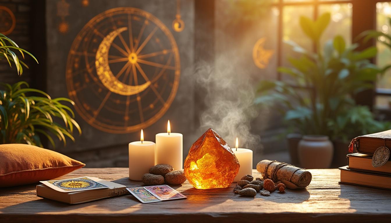 découvrez la signification ésotérique de la citrine : symbole d'abondance, de clarté mentale et de guidance spirituelle à travers les messages des guides.