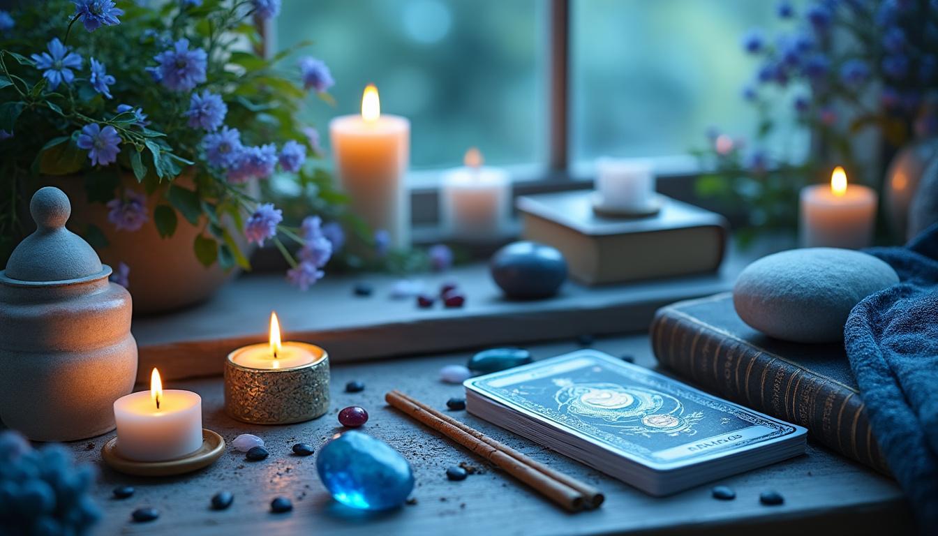 découvrez la signification spirituelle de la couleur bleu, symbole de calme, vérité et guidance angélique pour apaiser l'esprit et renforcer votre connexion spirituelle.