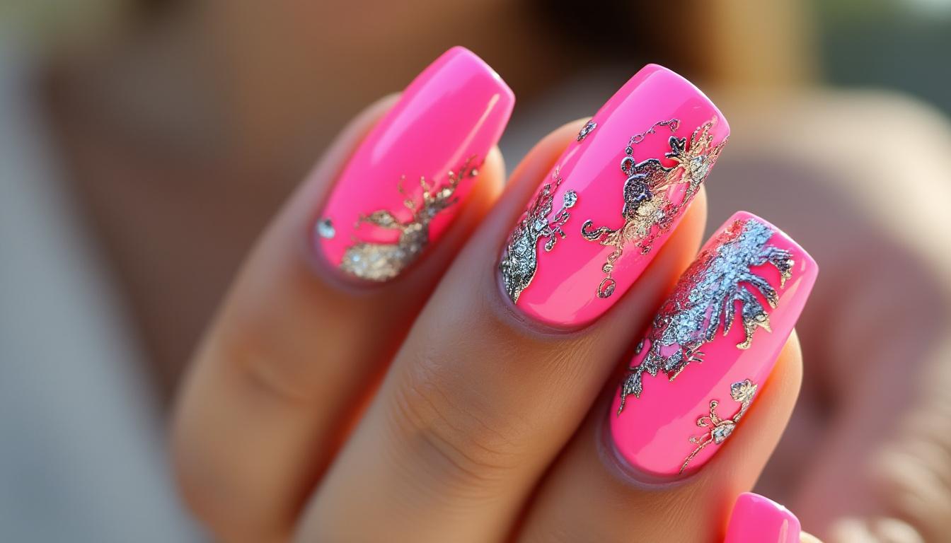 découvrez comment réaliser un nail art éblouissant avec du rose fluo ! suivez nos astuces et techniques pour sublimer vos ongles avec des designs éclatants et tendance. osez la couleur et faites briller votre style !