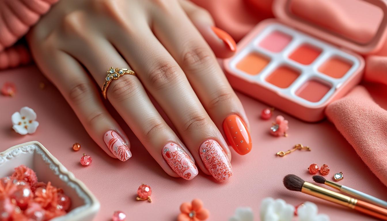 plongez dans l'univers du nail art corail avec nos astuces pratiques et simples à suivre. apprenez à créer des designs élégants et harmonieux pour des ongles à la fois tendance et raffinés. que vous soyez débutante ou expérimentée, trouvez l'inspiration pour un look éclatant et original.