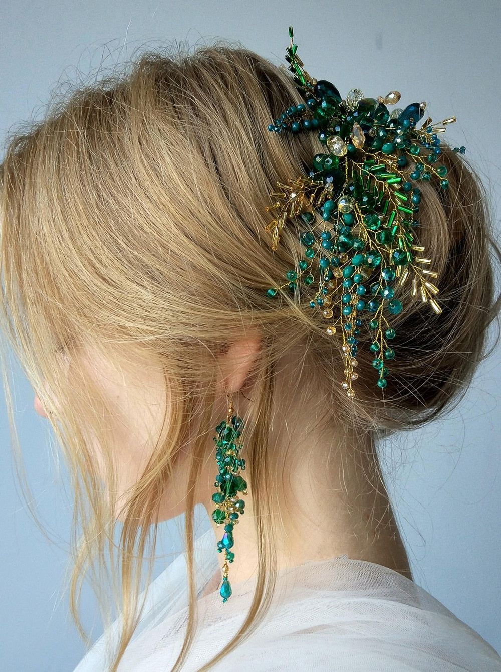 Découvrez les bijoux de cheveux verts qui fascinent!