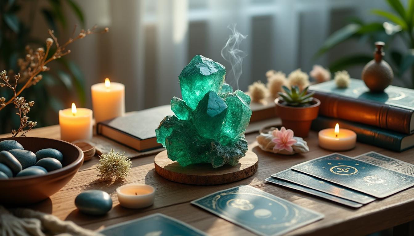 découvrez la signification spirituelle de l'émeraude, symbole de guérison, d'amour profond et de connexion avec les messages divins pour harmoniser votre vie.