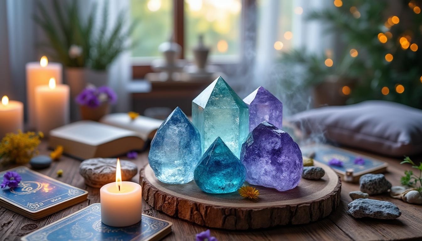 découvrez la signification ésotérique de la fluorite : une pierre puissante pour la clarté mentale, la protection énergétique et la réception de messages divins. explorez ses bienfaits spirituels et son influence sur votre équilibre intérieur.