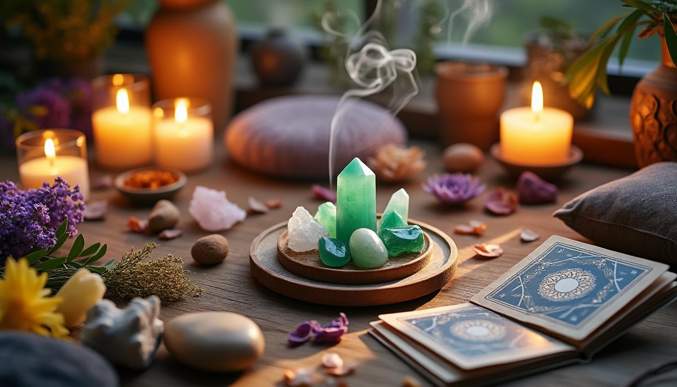 découvrez la signification spirituelle du jade : symbole d'harmonie, d'équilibre et de connexion avec les messages des guides spirituels.
