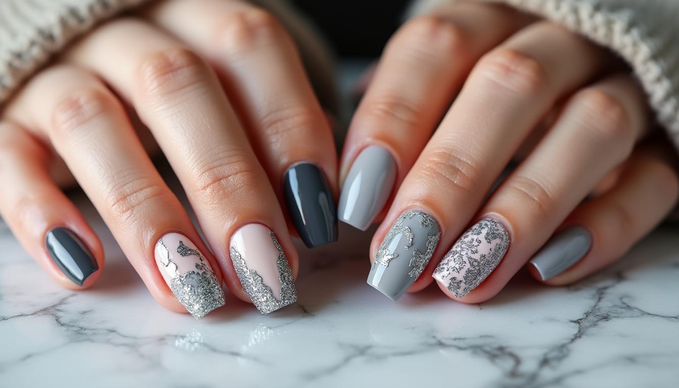 découvrez les secrets du nail art gris et apprenez à créer des designs élégants qui sublimeront vos ongles. transformez votre manucure en une œuvre d'art avec des astuces et des techniques incontournables.