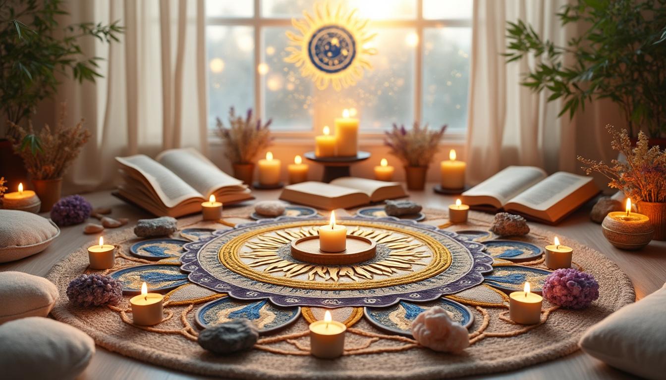 découvrez la signification spirituelle des mandalas : un symbole d'harmonie, d'équilibre intérieur et de connexion avec le message divin.