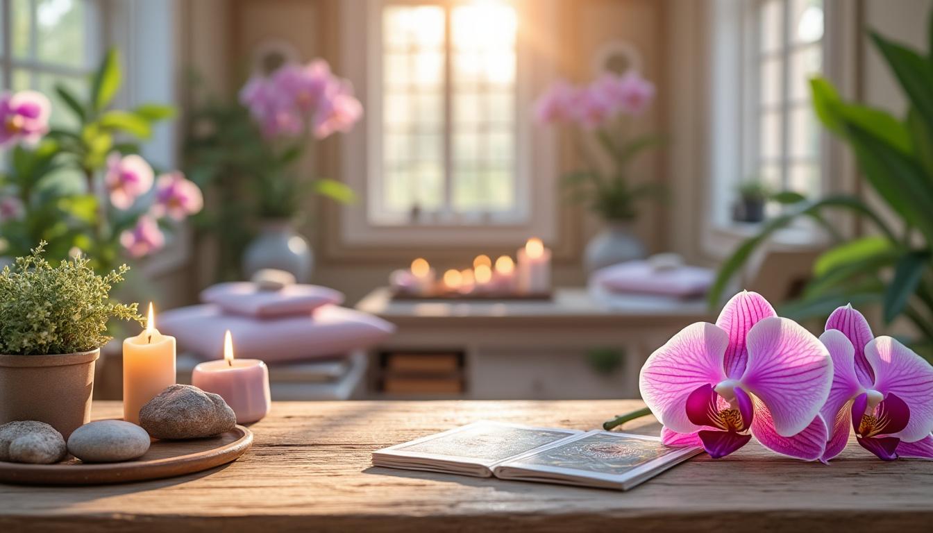 découvrez la signification spirituelle de l'orchidée, symbole d'élégance, de rareté et de transformation intérieure.