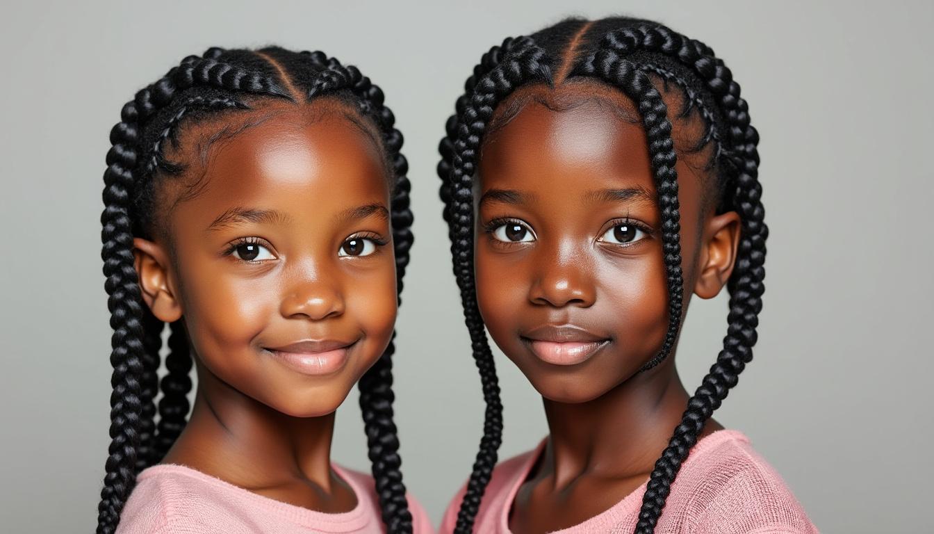 découvrez des idées simples et jolies pour réaliser des tresses africaines pour fillettes. apportez une touche d'élégance et de créativité à la coiffure de votre petite avec nos conseils et inspirations.