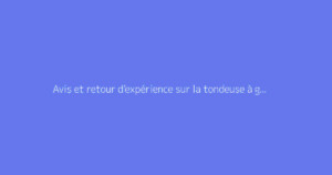 Avis et retour d'expérience sur la tondeuse à gazon Titan