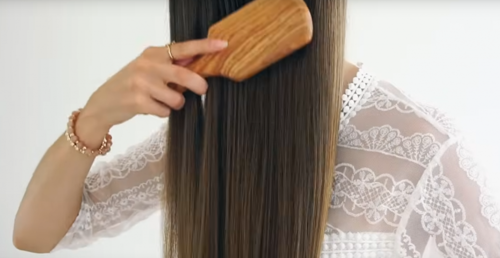 brosse cheveux longs