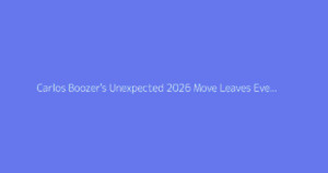 Carlos Boozer's Unexpected 2026 Move Leaves Everyone Shocked