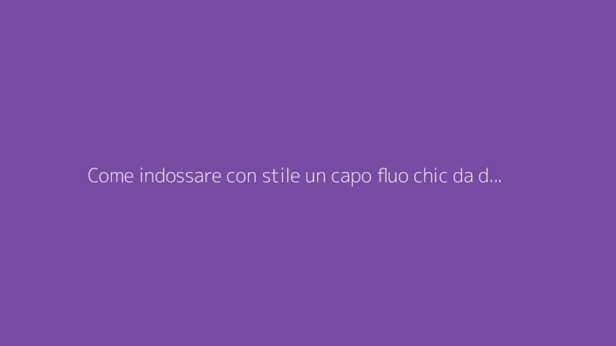Come indossare con stile un capo fluo chic da donna con gusto