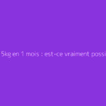 Perdre 15kg en 1 mois : est-ce vraiment possible ?