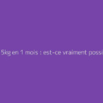 Perdre 15kg en 1 mois : est-ce vraiment possible ?