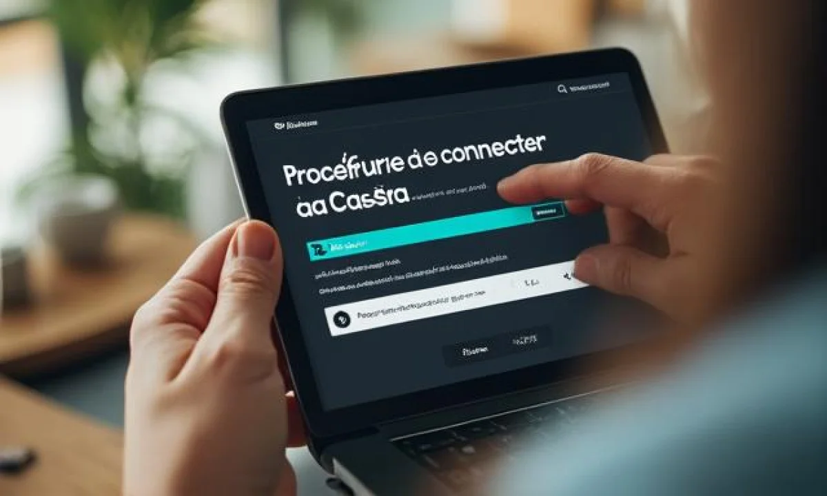 Procédure pour se connecter à Casra