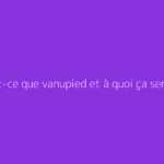 Qu'est-ce que vanupied et à quoi ça sert ?