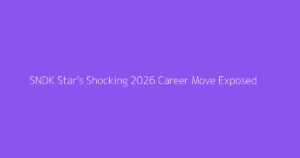 SNDK Star's Shocking 2026 Career Move Exposed